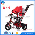 Triciclo del bebé del metal de la venta al por mayor del surtidor de China para los cabritos, triciclo del cochecito de niño del cochecito, niños trike, rueda del caucho del triciclo de los niños